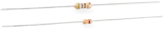 1/4 and 1/2 watt resistors